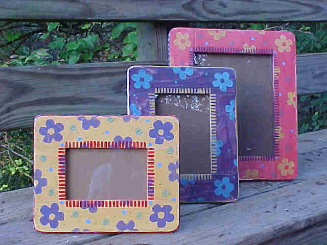 Spring flower frames